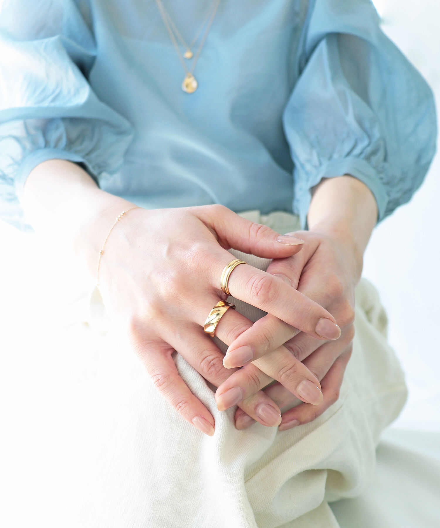  「silver925 ボリュームスムーステクスチャー リング (ニッケルフリー)」|リング|