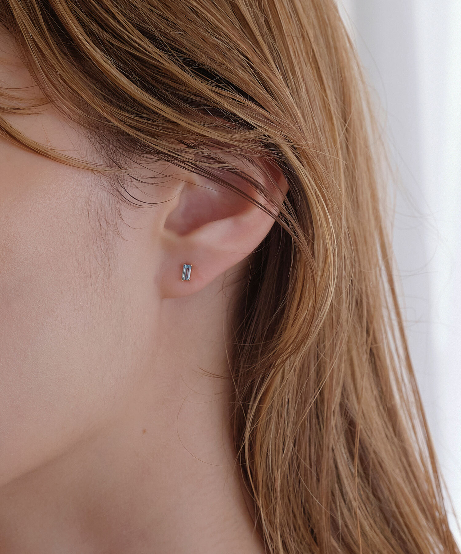 JUPITER「【K10】天然石カクテルプチピアス/ブルートパーズ」|ピアス|