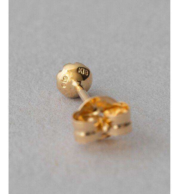 ete「K18YG フルール ピアス（誕生石 1・2・3・6・8・10・11・12月）」|ピアス|