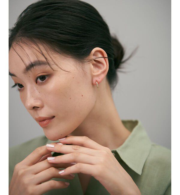 Jouete「[スナップイヤリング] ジルコニア」|イヤリング|