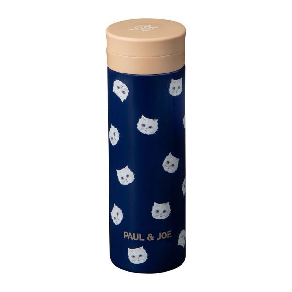 PAUL&JOE「ボトル・３４０ｍｌ／ポール＆ジョー・ブレイクタイム」|食器・キッチングッズ|ネイビー