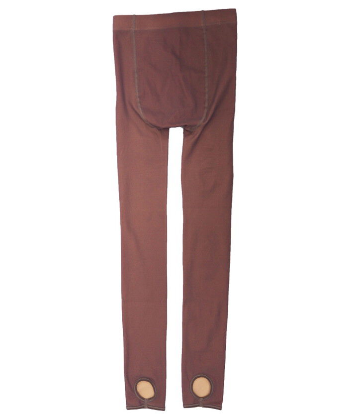 BACKYARD FAMILY「フェイクタイツ トレンカ 通販 ストッキング風 タイツ 透け感タイツ 透けて見える 薄手 透け感」|その他|