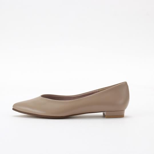 銀座かねまつ「LSDW2371SHPDBG 【防水】【本革】アクアベルフラットシューティー」|パンプス|