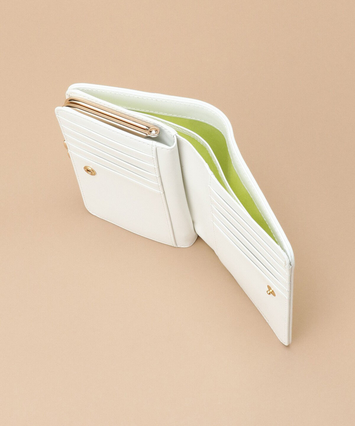 Samantha Thavasa「シンプルバイカラー口金折財布」|財布|