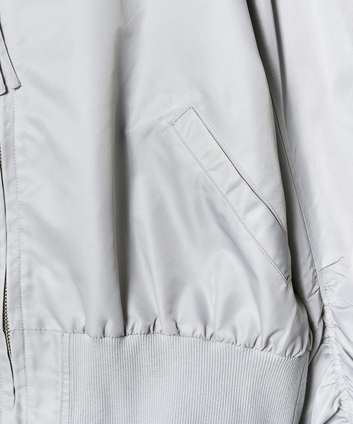 REDYAZEL「袖ギャザーMA-1」|ブルゾン・スタジャン|