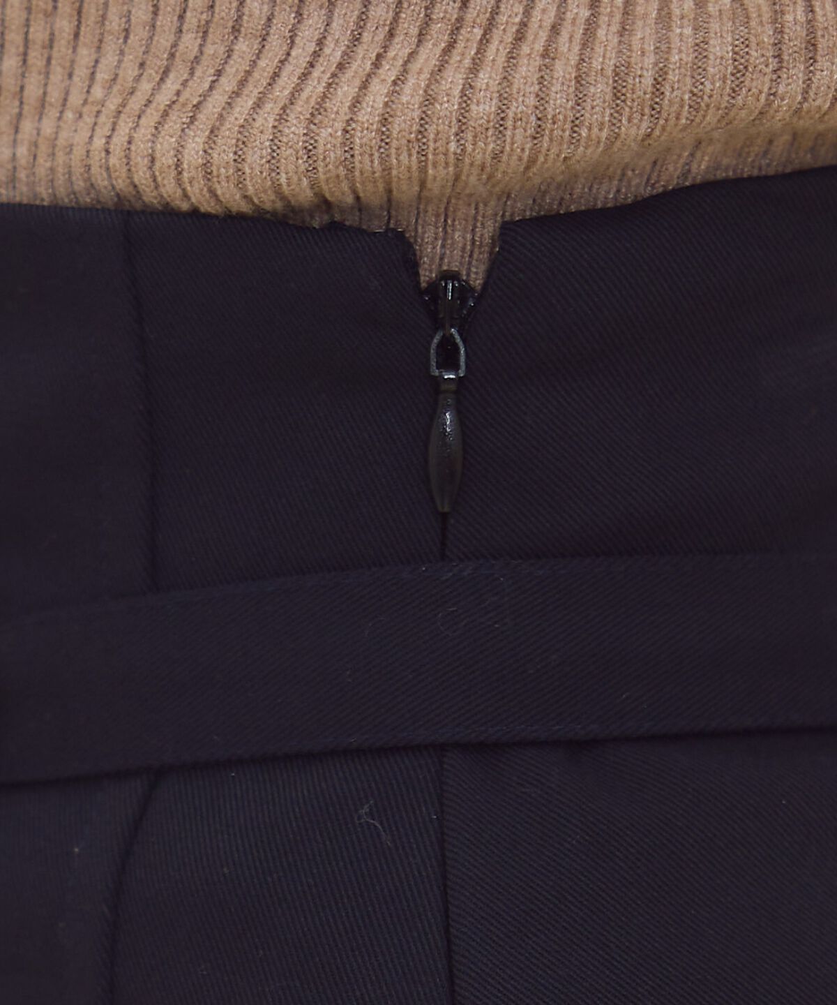 REDYAZEL「ハイウエストアシメプリーツミニスカート」|フレア|