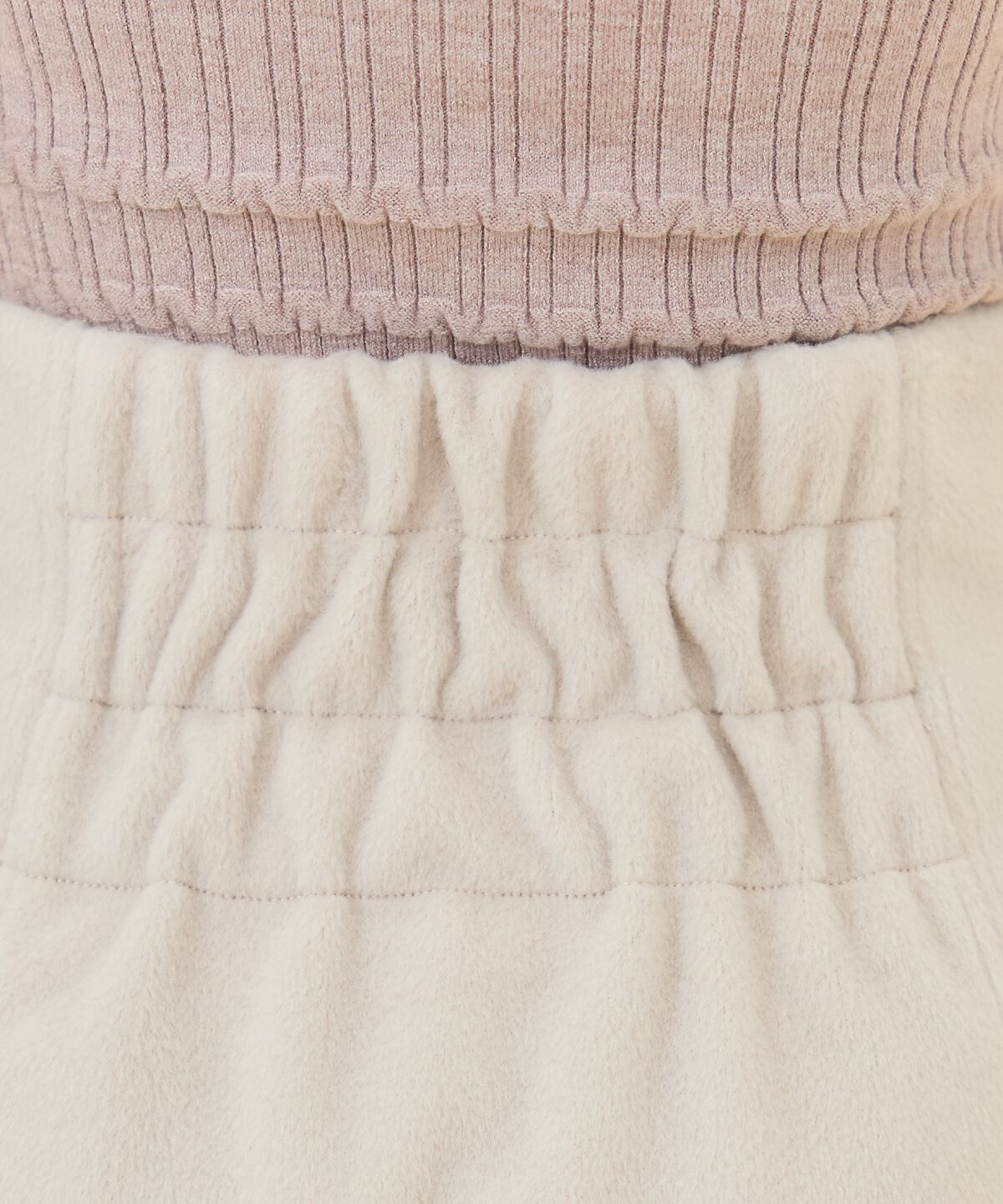 REDYAZEL「カットメルトンミニスカート」|フレア|