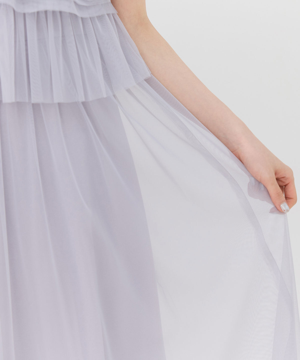 REDYAZEL「チュールフリルブラウス&times;キャミワンピースドレス」|ドレス|