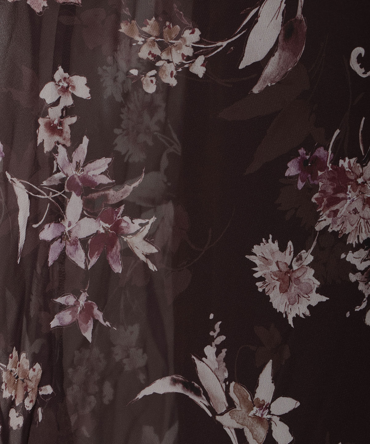 WILLSELECTION「フラワープリントウエストシャーリングワンピース」|ワンピース|