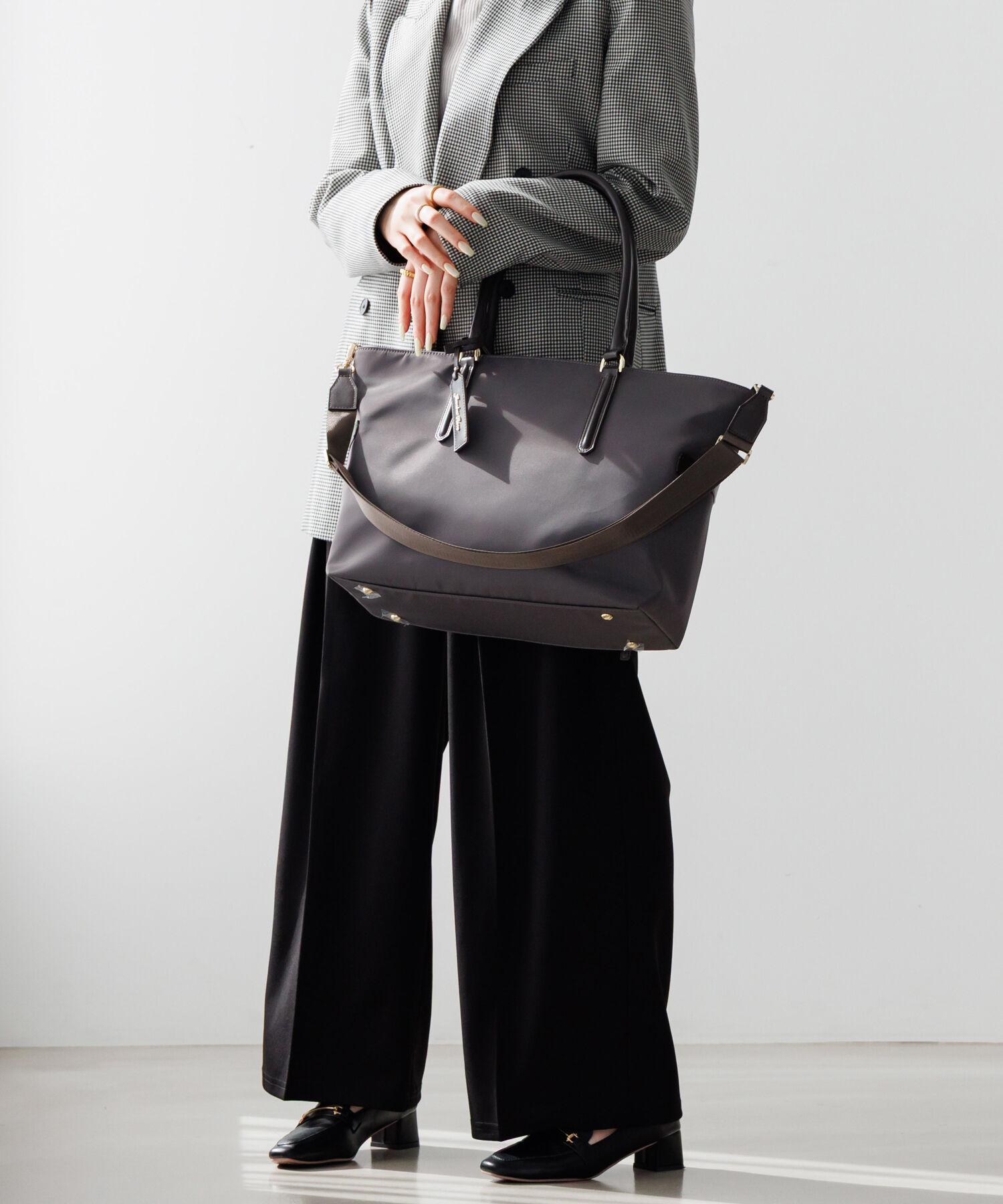 Jewelna Rose「Jewelna Rose グレタ ナイロントートバッグ A4 16251」|ショルダー・メッセンジャー|