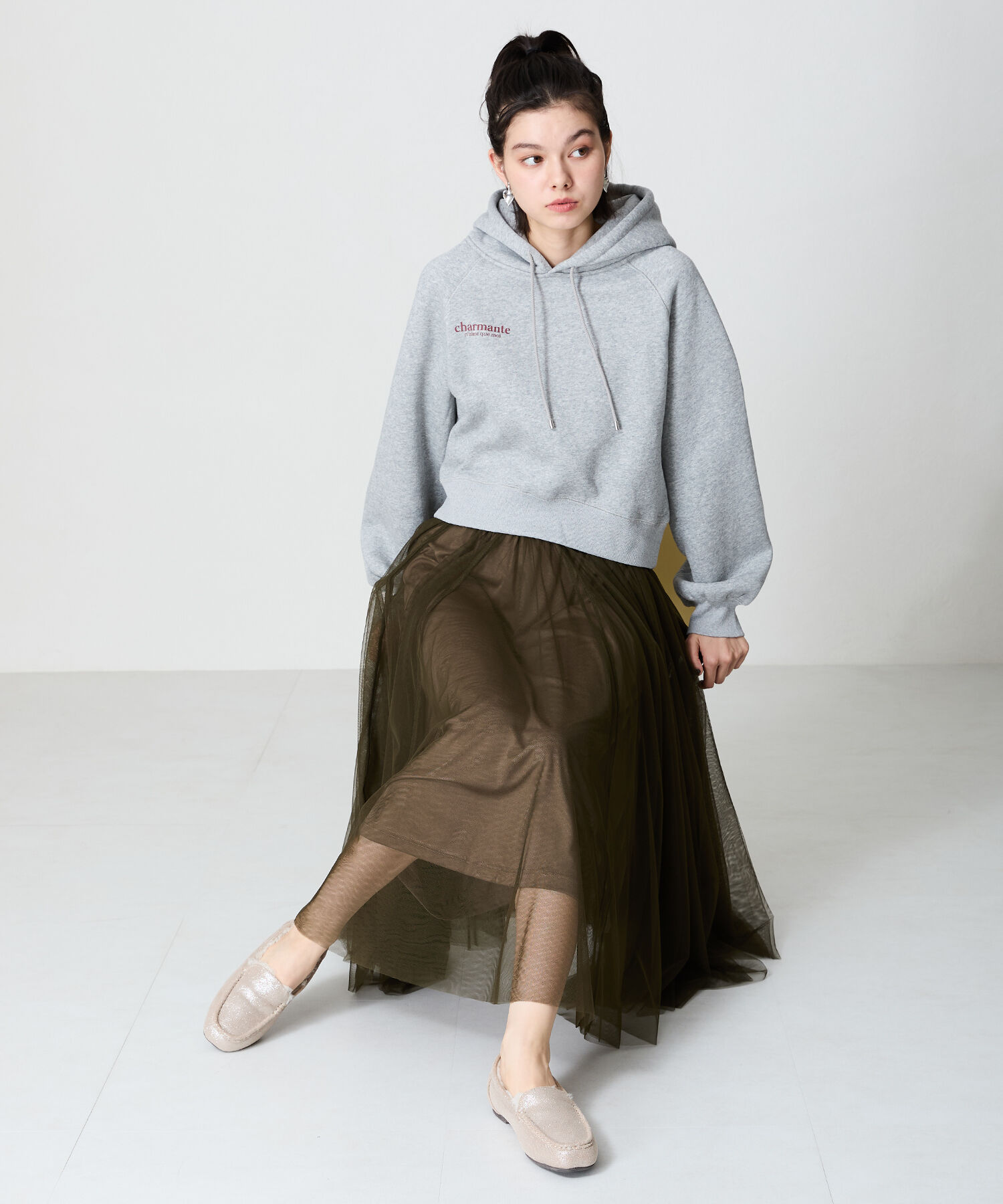 WA Oriental TRaffic「【累計5万足突破】 もこもこ ムートンシューズ /12311 モカシン フェイク ファー 再入荷 フラット」|パンプス|