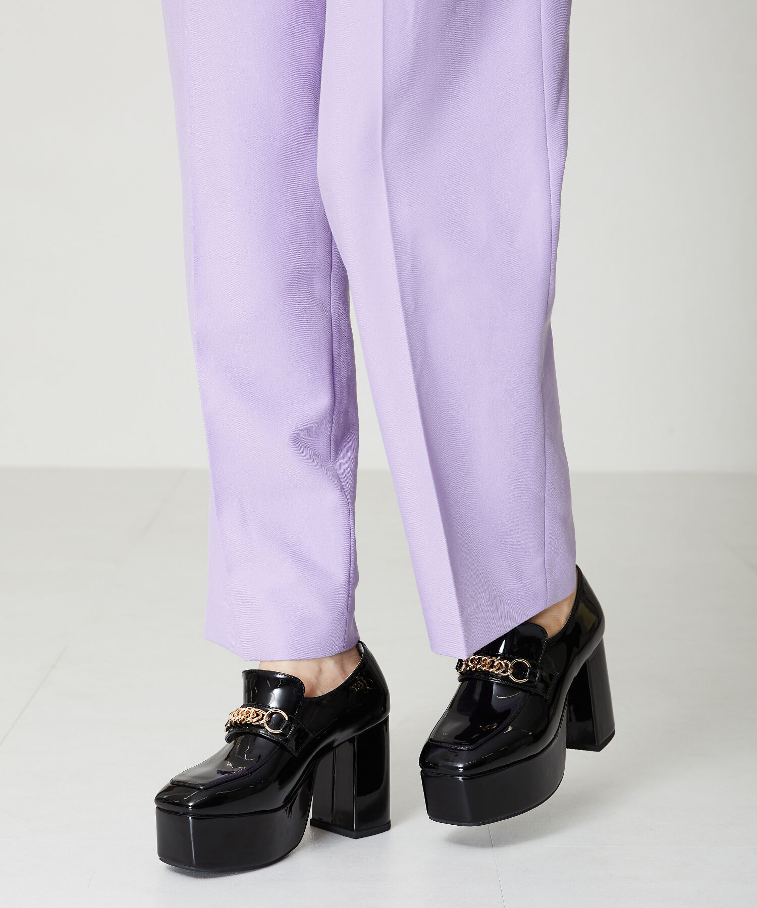 ORiental TRaffic「プラットフォームチェーンローファー/41104」|パンプス|