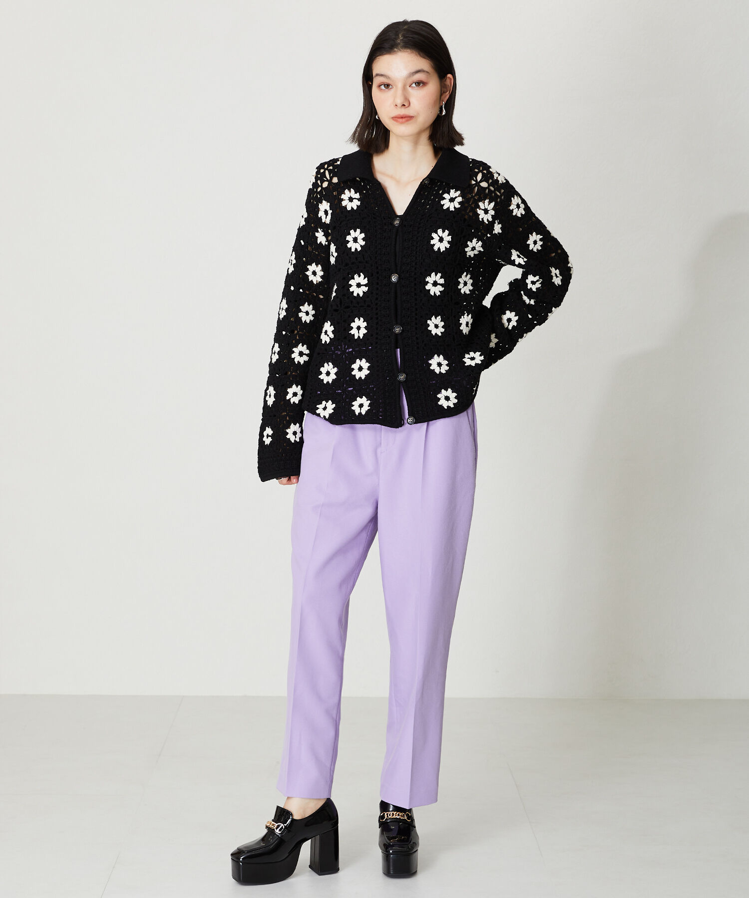 ORiental TRaffic「プラットフォームチェーンローファー/41104」|パンプス|