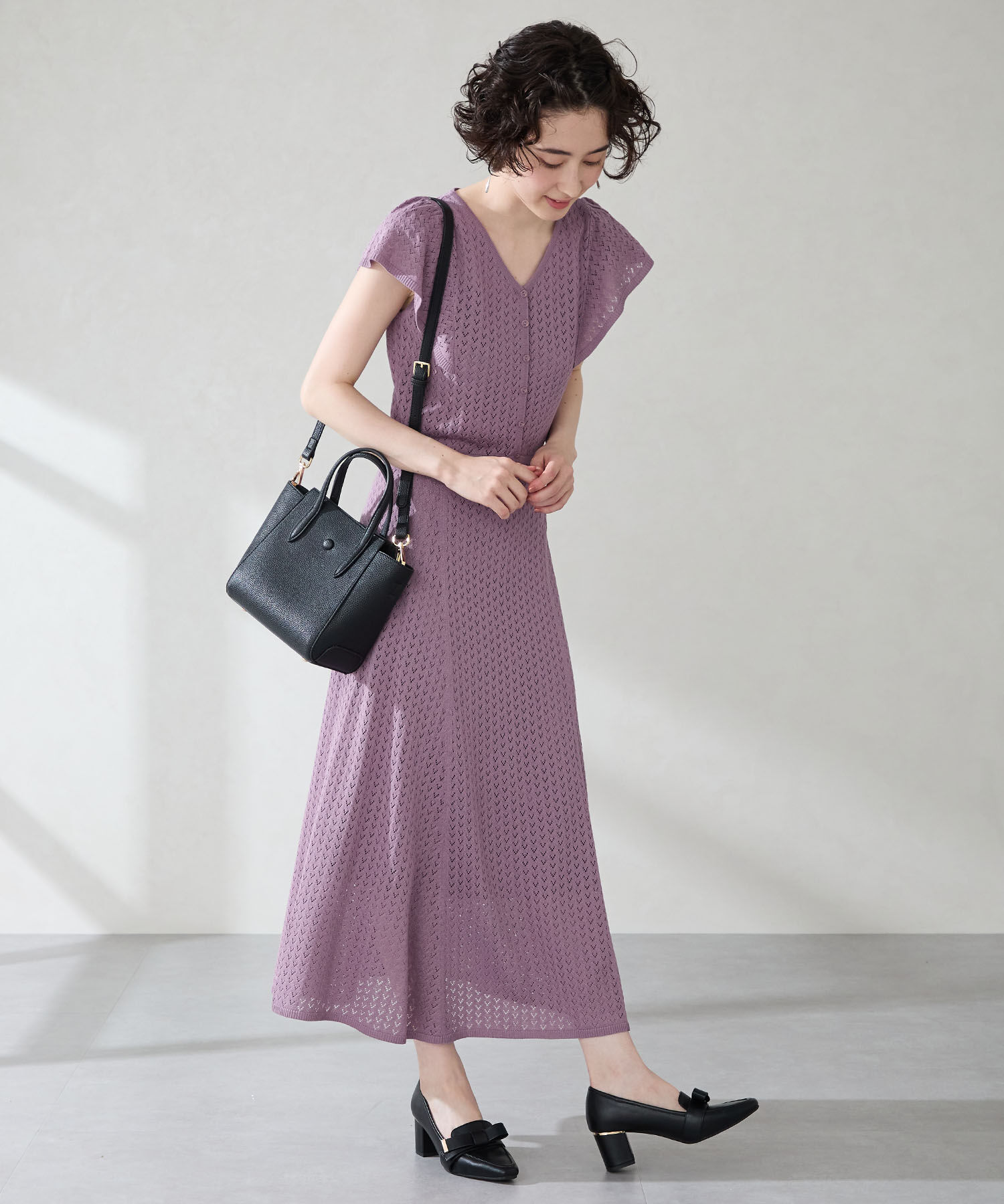 ORiental TRaffic「●2025秋冬新作●リボンベルトヒールローファー/51311」|パンプス|