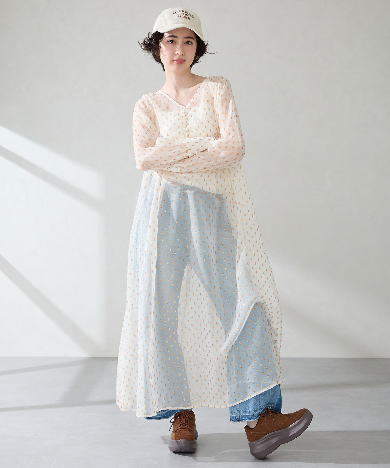 ORiental TRaffic「●2025秋冬新作●スエードボリュームソールスニーカー/OT3774」|スニーカー|