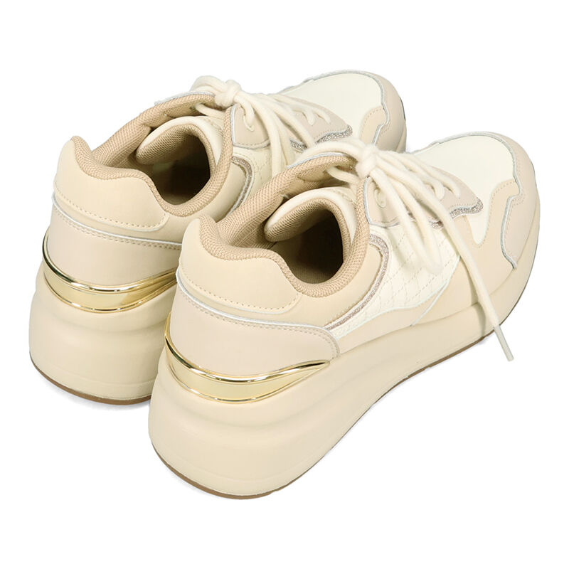 ORiental TRaffic「●2025秋冬新作●キルティング&times;グリッタースニーカー/OT3770」|スニーカー|