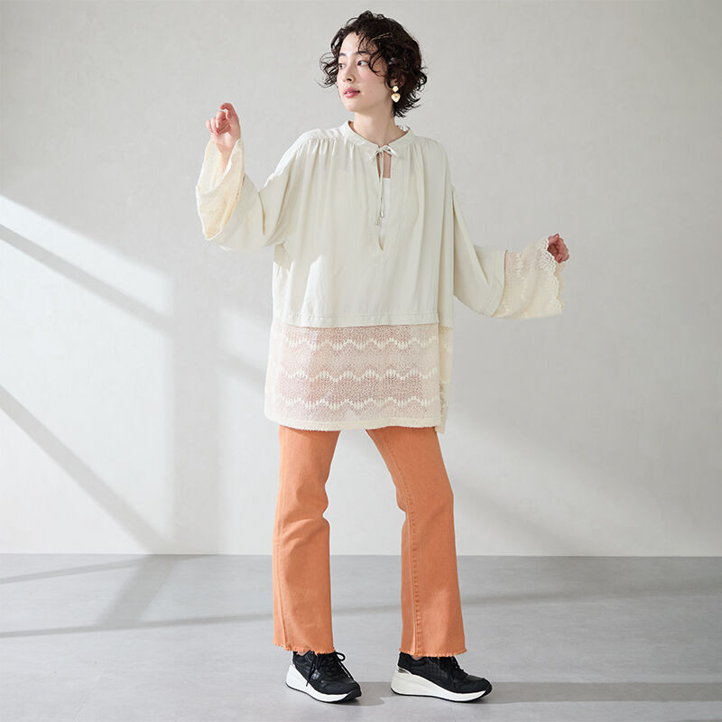 ORiental TRaffic「●2025秋冬新作●キルティング&times;グリッタースニーカー/OT3770」|スニーカー|