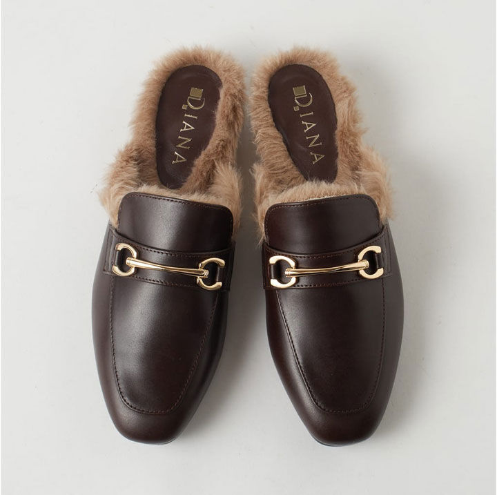 ダイアナ「トゥクローズミュール　MR42311」|サンダル|