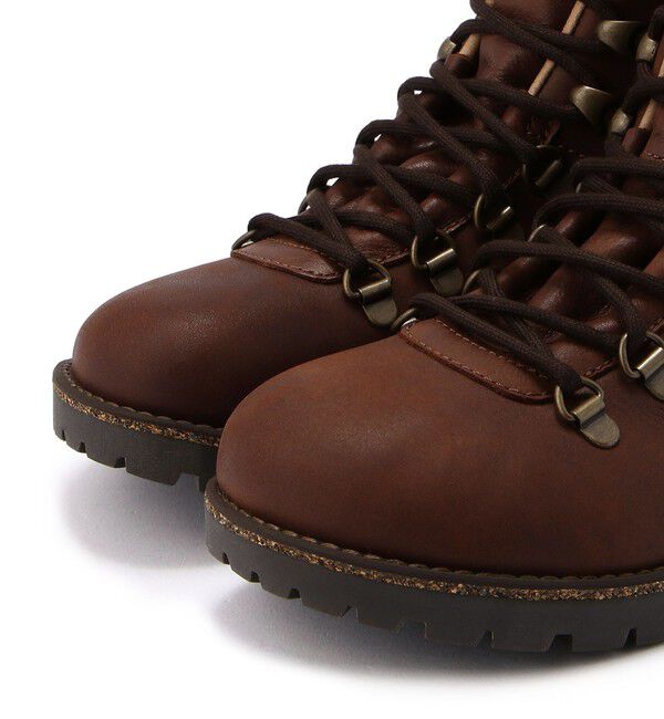 BIRKENSTOCK「【ビルケンシュトック】ジャクソン/ダークブラウン ヌバックレザー/ブーツ レディース」|ロングブーツ|