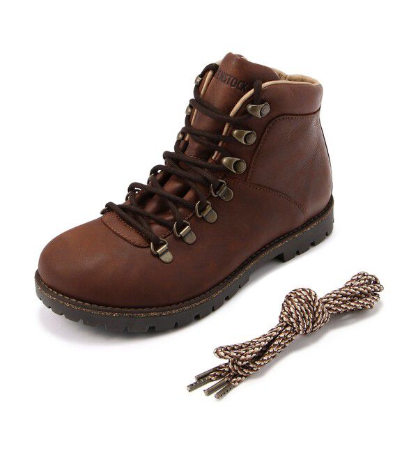 BIRKENSTOCK「【ビルケンシュトック】ジャクソン/ダークブラウン ヌバックレザー/ブーツ レディース」|ロングブーツ|