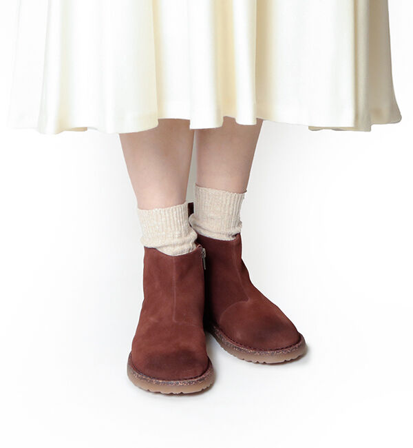 BIRKENSTOCK「【ビルケンシュトック】メルローズ/エスプレッソ スエードレザー/ブーツ レディース/MELROSE」|ロングブーツ|