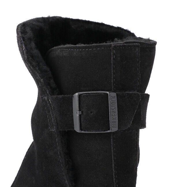 BIRKENSTOCK「【ビルケンシュトック】アップサラ シアリング/ブラック スエードレザー/ブーツ レディース」|ロングブーツ|