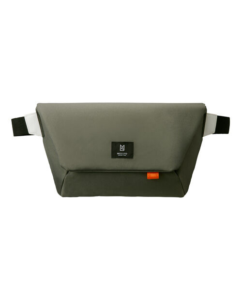  「Hutte ボディバッグ」|ショルダー・メッセンジャー|GRY