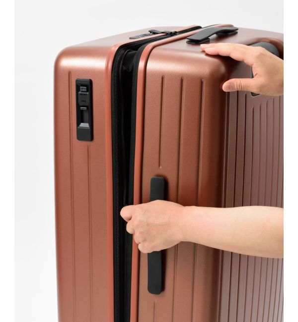 MILESTO「拡張式キャリー 75-81Lサイズ サイドストッパー付」|キャリーケース|