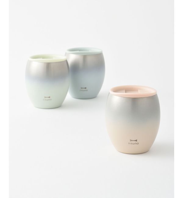 BRUNO「蓋つきセラミックコートタンブラー」|グラス・マグカップ|