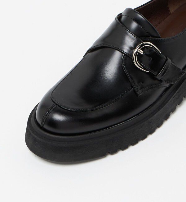 ODETTE E ODILE「モンクストラップボリュームソールフラット55&uarr;」|ローファー|