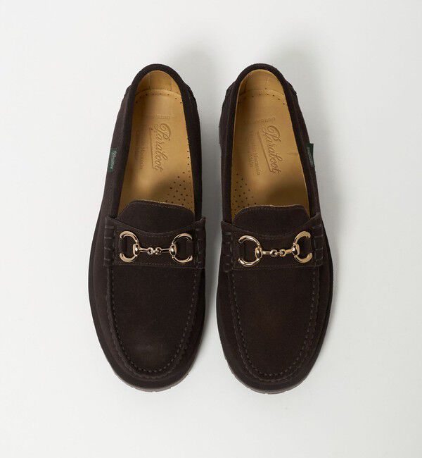 UNITED ARROWS「【別注】＜Paraboot＞スエード ビットローファー」|ローファー|