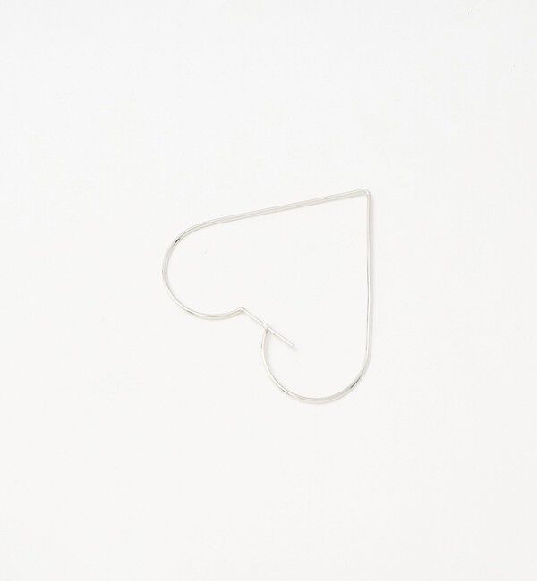 UNITED ARROWS「SILVER925 ハート ピアス」|ピアス|