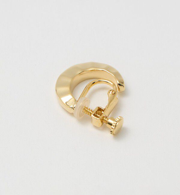 UNITED ARROWS「BUMPY フープイヤリング」|イヤリング|