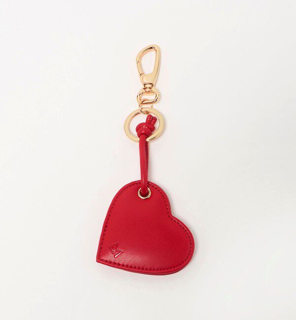 UNITED ARROWS「＜＆MyuQ＞ミラー チャーム」|チャーム・キーホルダー|RED