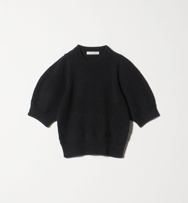 AEWEN MATOPH「＜AEWEN MATOPH＞ウールセーブルミックス5分袖ニット」|ニット・セーター|