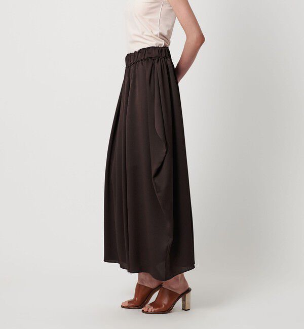 AEWEN MATOPH「＜AEWEN MATOPH＞サテンコクーンスカート - ウォッシャブル -」|スカート|