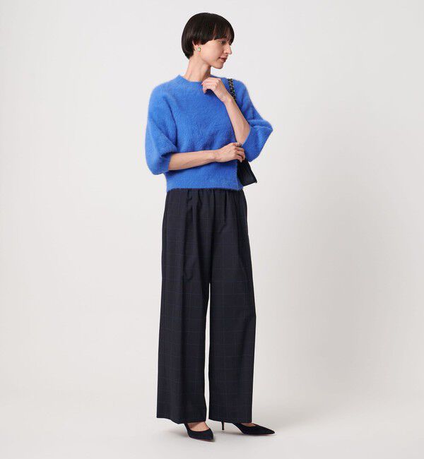 UNITED ARROWS「サテン ウエスト イージー パンツ ‐ウォッシャブル‐」|その他|