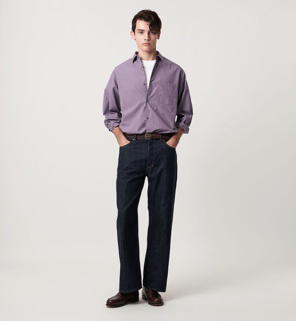 UNITED ARROWS「カリビアーナミルズ ポプリン レギュラーカラーシャツ」|シャツ・ブラウス|