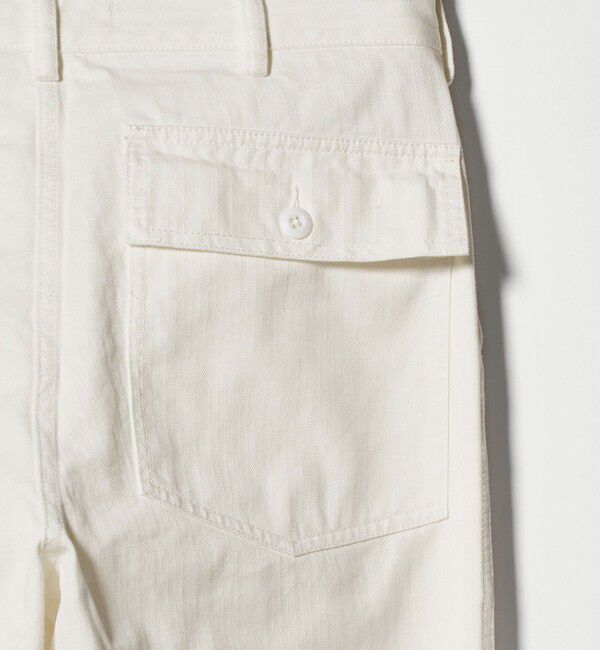 UNITED ARROWS「ヘリンボーン ファティーグパンツ」|チノ|