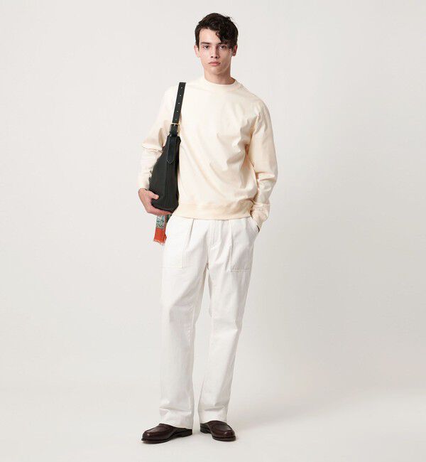 UNITED ARROWS「ヘリンボーン ファティーグパンツ」|チノ|