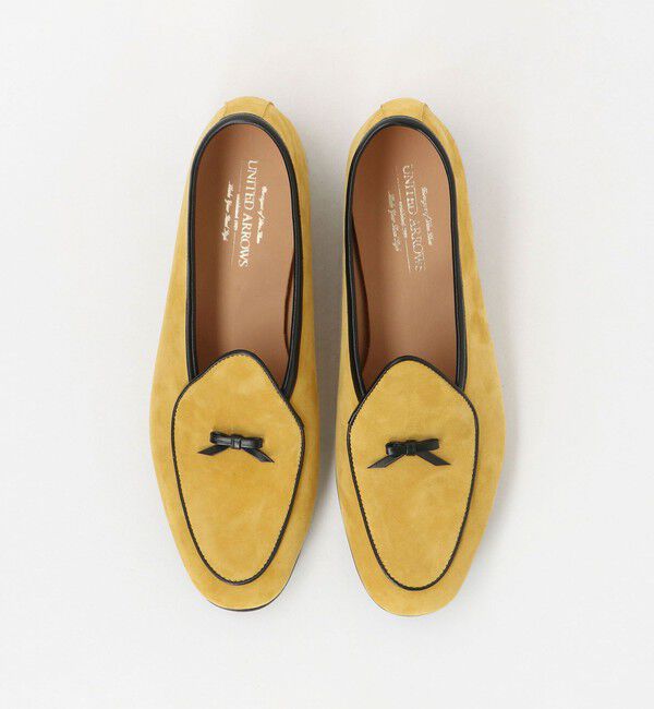 UNITED ARROWS「スエード ベルジャンシューズ」|ビジネス・ドレスシューズ|