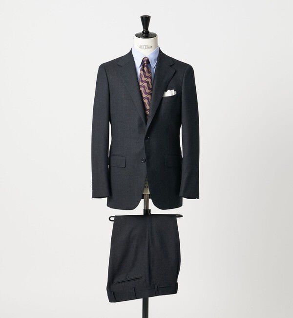 UNITED ARROWS「山栄 バーズアイ シングル3ボタン スーツ REGULAR MODEL‐ストレッチ（ヨコ）‐」|スーツ|