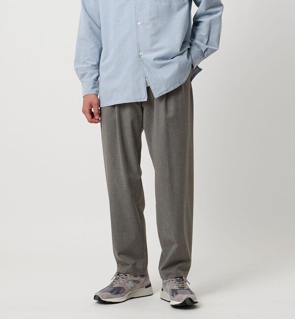 UNITED ARROWS「2プリーツ ギャザー イージーパンツ -ストレッチ-」|チノ|