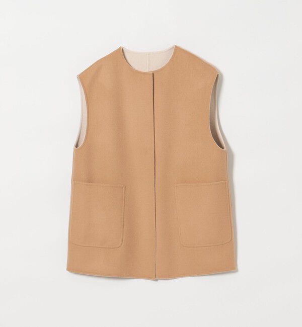 UNITED ARROWS「バイカラー リバー ベスト」|ダウンベスト・ベスト|