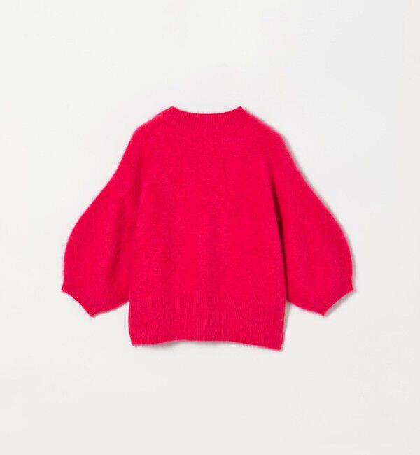 UNITED ARROWS「フォックスカシミヤ パフ ハーフスリーブ ニット」|ニット・セーター|