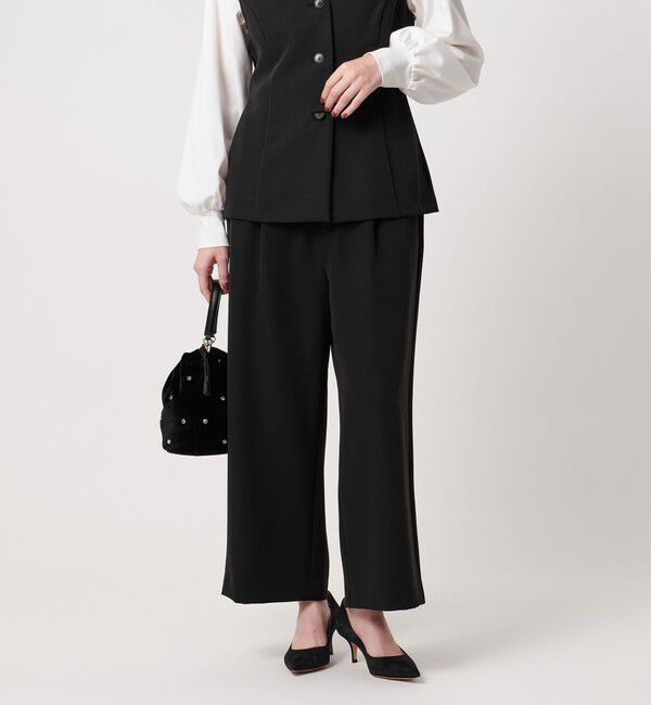 UNITED ARROWS「ダブルクロス クロップドパンツ -ウォッシャブル-」|その他|