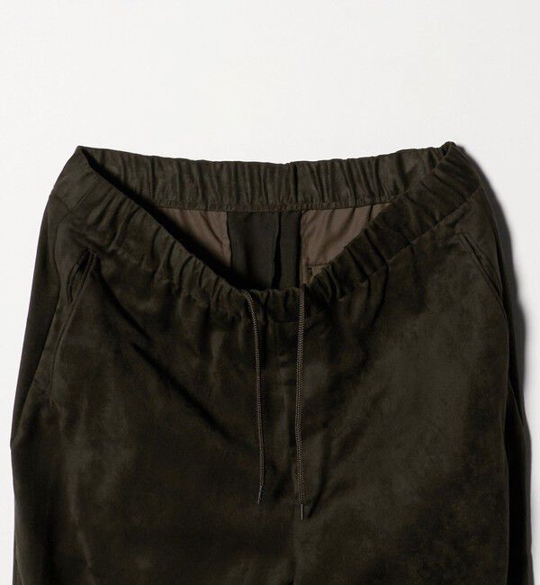 UNITED ARROWS「スエードライク オールギャザー リラックス イージーパンツ」|チノ|