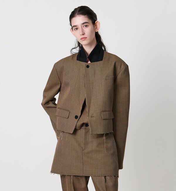 AEWEN MATOPH「＜AEWEN MATOPH＞ウールショートジャケット」|テーラードジャケット|