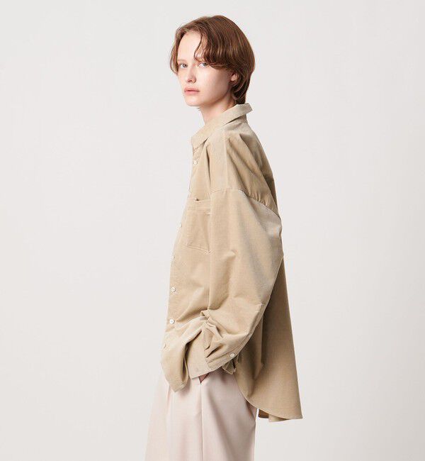 AEWEN MATOPH「＜AEWEN MATOPH＞コーデュロイシャツ ‐ ウォッシャブル ‐」|シャツ・ブラウス|