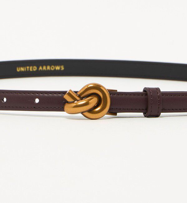 UNITED ARROWS「ノット バックル ベルト」|ベルト|
